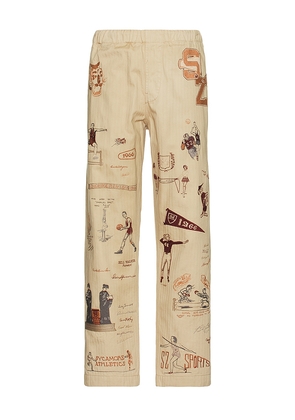 Samuel Zelig Yearbook Pant in Beige. Size M. Also in L.