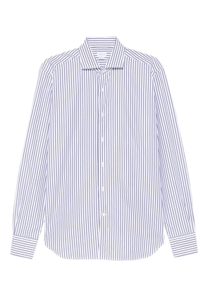 Orian striped-pattern shirt - White