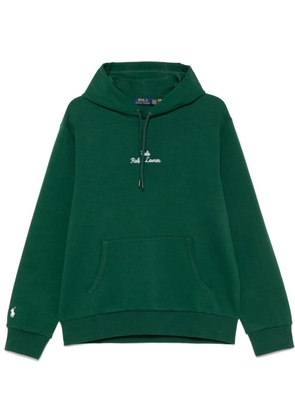 Polo Ralph Lauren logo-embroidered hoodie - Green