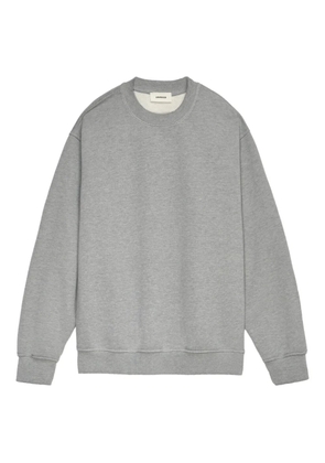 A Paper Kid animal-print sweatshirt - Grey