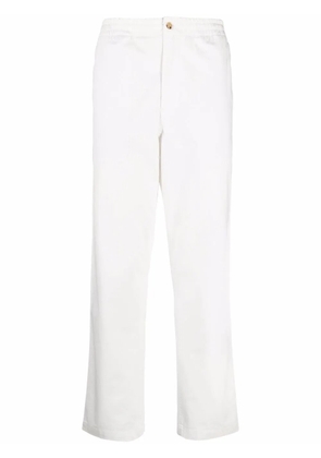 Polo Ralph Lauren logo-embroidered chinos - White