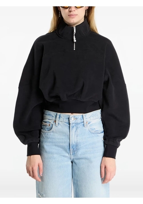 Jordan quarter-zip flight fleece top - Black