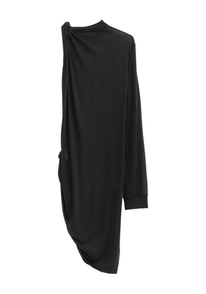PEPA SALAZAR Ibiza draped dress - Black