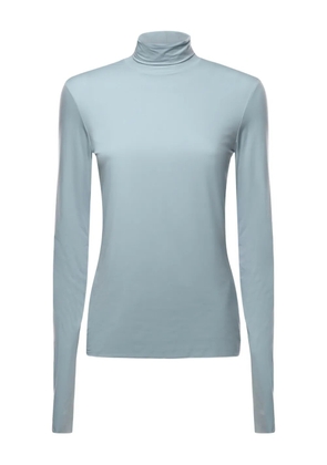 Sportmax turtleneck long-sleeve top - Blue