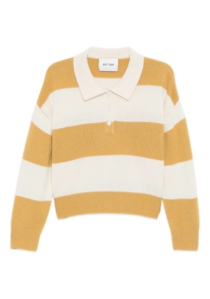 Soft Goat striped jumper - Neutrals