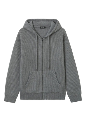 tout a coup zip-fastening hoodie - Grey