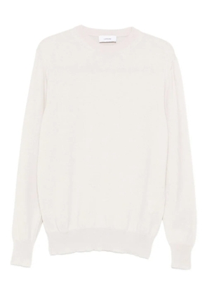 Lardini crew-neck sweater - Neutrals