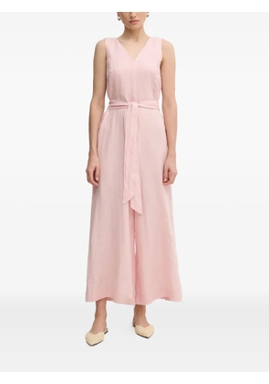 Benetton tie-waist jumpsuit - Pink