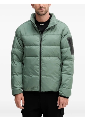 BOSS zip-pocket puffer jacket - Green