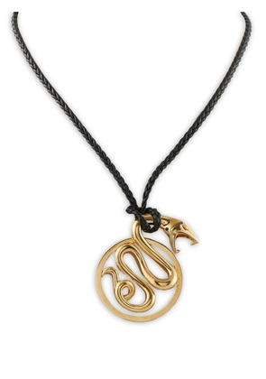 Boucheron Pre-Owned 18K yellow gold Serpent pendant necklace