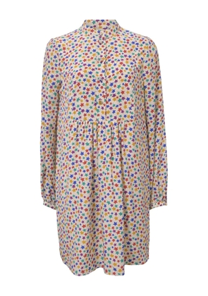 Saint Laurent Pre-Owned star-print dress - White