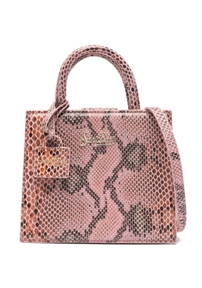 MC2 Saint Barth leather mini tote bag - Pink