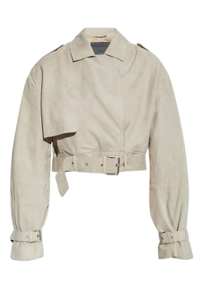 AllSaints Ophelia trench jacket - Neutrals
