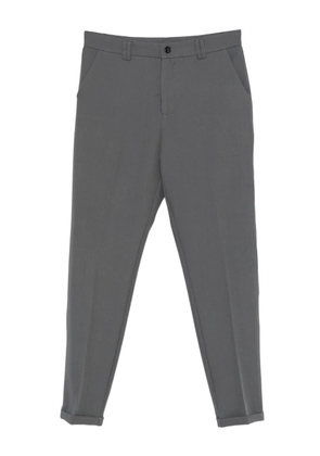 IMPERIAL button cuffed trousers - Grey