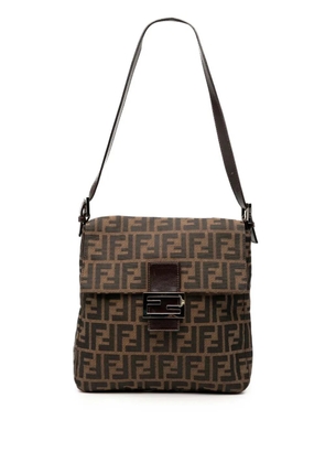 Fendi Pre-Owned 2000-2010 Zucca Canvas shoulder bag - Brown