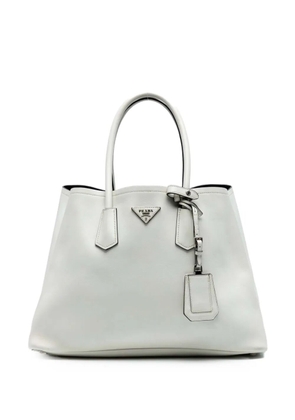 Prada Pre-Owned 2010-2025 Large City Calf Double satchel - White