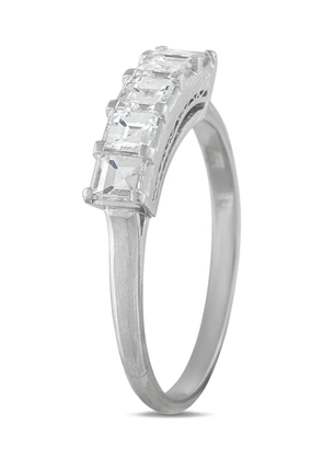 LB Exclusive platinum diamond ring - Silver