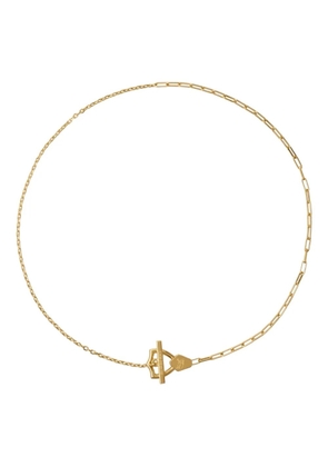 Burberry shield chain necklace - Gold