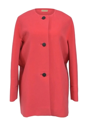 Balenciaga Pre-Owned single-breasted coat - Pink