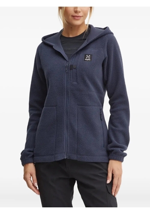 Haglöfs hooded zip-up top - Blue