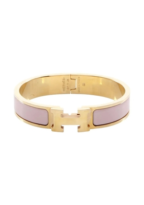 Hermès Pre-Owned 2010s Click H bangle - Gold