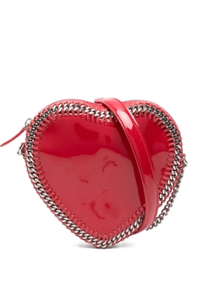 Stella McCartney Pre-Owned Falabella heart-shaped chain crossbody bag - Red