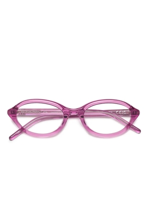 Retrosuperfuture oval-frame glasses - Pink
