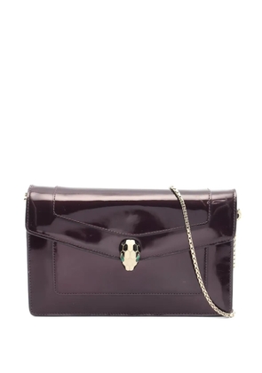 Bvlgari Pre-Owned 2000s Serpenti Forever chain wallet - Purple