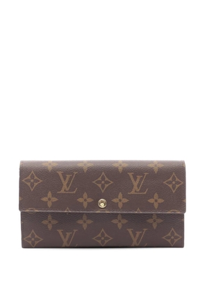 Louis Vuitton Pre-Owned 2013 Monogram Sarah Wallet long wallets - Brown
