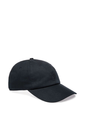 Bally crest-embroidered baseball cap - Blue