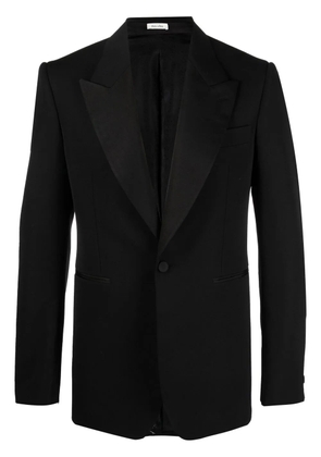 Alexander McQueen tailored single-breasted suit jacket - Black