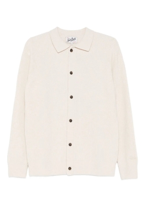 MC2 Saint Barth polo-collar cardigan - Neutrals