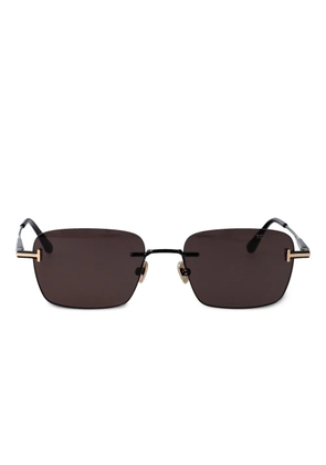TOM FORD Eyewear Jake rectangle sunglasses - Black