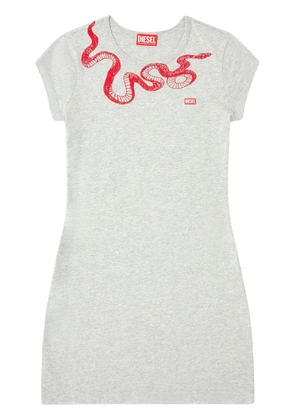 Diesel New Year of the Snake D-Angiel mini dress - Grey