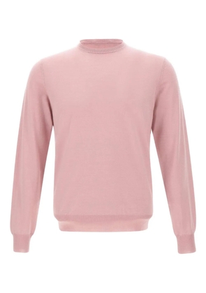 Filippo De Laurentiis crew-neck ribbed jumper - Pink