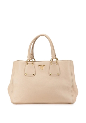 Prada Pre-Owned 20th Century Vitello Daino satchel - Brown