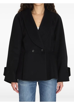 Chloé shawl-collar coat - Black