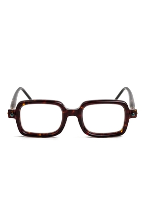 Kuboraum P2 glasses - Brown