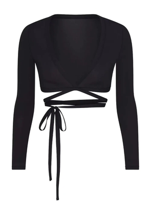 Skims x Nike wrap top - Black