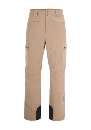 Colmar padded corduroy ski pants - Brown