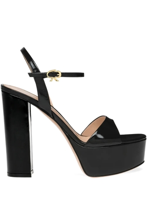 Gianvito Rossi 125mm Marlena platform heeled sandals - Black