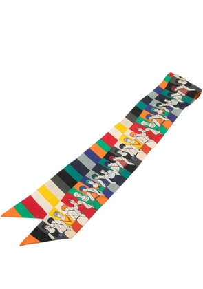 Hermès Pre-Owned 2000-2010 Les Baigneuses Silk Twilly scarves - Multicolour