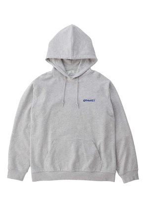 Gramicci snail-graphic hoodie - Grey