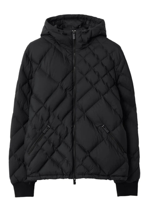 Burberry hooded quilted jacket - Black