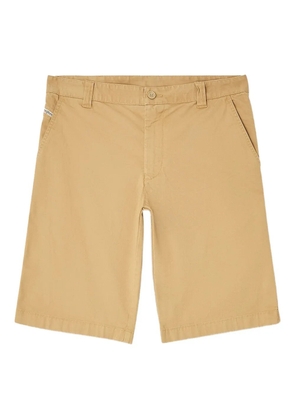 Diesel button-fastening shorts - Neutrals