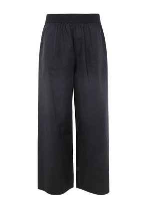 Maria Calderara elasticated trousers - Black