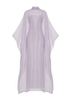 Taller Marmo Iris long-sleeve maxi dress - Purple