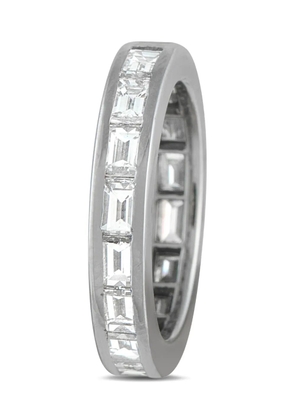 LB Exclusive Platinum diamond eternity ring - Silver
