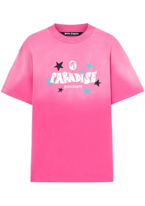 Palm Angels Paradise Palm T-shirt - Pink
