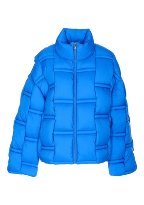 RAXXY interlocking-design padded jacket - Blue